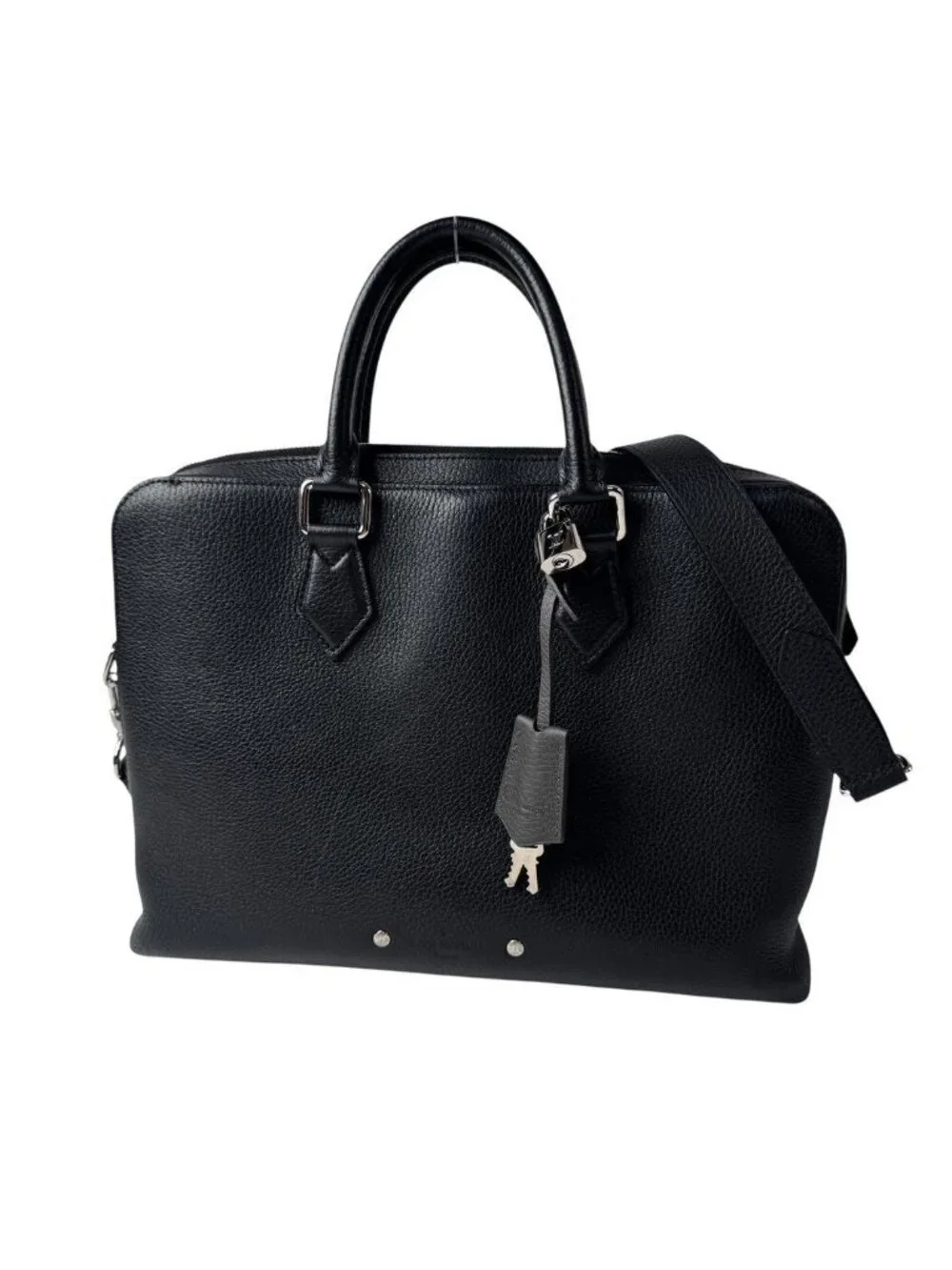 Louis Vuitton Alma End Briefcase PM Taurillon Noir Business